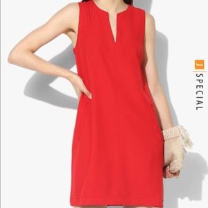 Red A-Line Dress